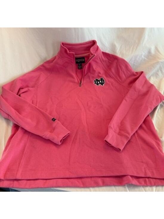 Jansport Tops - Jansport Notre Dame quarter zip size 2xl relaxed fit